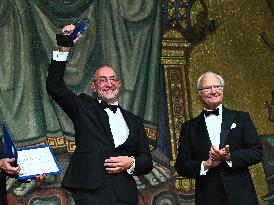 THE ROYAL COUPLE ATTENDS THE STOCKHOLM WATER PRIZE