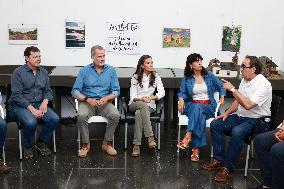 Royals Visit Fire-Affected Areas In Lake Sanabria