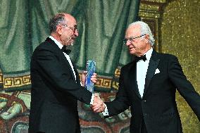 THE KING COUPLE ATTEND THE STOCKHOLM WATER PRIZE