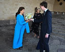 THE SWEDISH ROYAL COUPLE ATTENDS THE STOCKHOLM WATER PRIZE