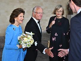THE SWEDISH ROYAL COUPLE ATTENDS THE STOCKHOLM WATER PRIZE