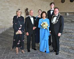THE SWEDISH ROYAL COUPLE ATTENDS THE STOCKHOLM WATER PRIZE