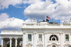Flags lowered at White House for victims of mass shooting in Minneapolis