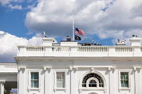 Flags lowered at White House for victims of mass shooting in Minneapolis