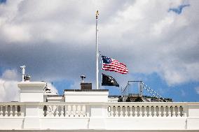 Flags lowered at White House for victims of mass shooting in Minneapolis