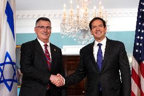 Marco Rubio meets with Gideon Sa?ar - Washington