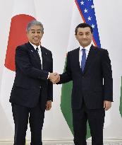 Japan-Uzbekistan diplomatic talks