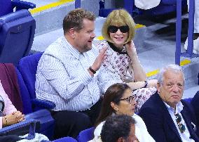 Celebs attend US Open - NYC
