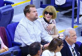 Celebs attend US Open - NYC