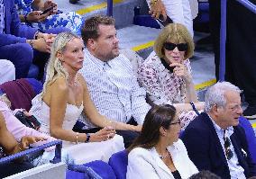 Celebs attend US Open - NYC