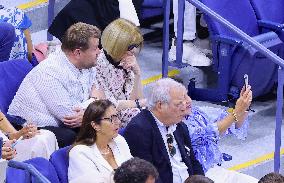 Celebs attend US Open - NYC