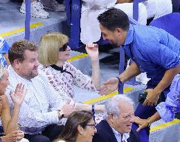 Celebs attend US Open - NYC