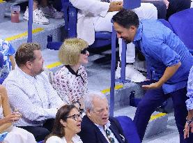 Celebs attend US Open - NYC