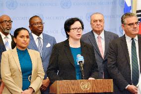 U.N. Security Council member states on Gaza crisis