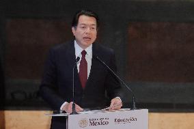 Mexican President Claudia Sheinbaum at Inaugural Ceremony for the New National Baccalaureate - Mexico