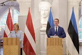 Estonian and Latvian governments joint session