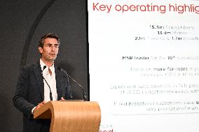 iliad group presser in Paris FA