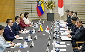 Japan-Ecuador talks
