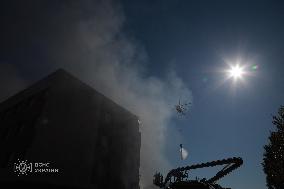 Significant Russian Attack in Kyiv - Ukraine