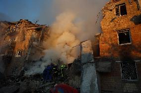 Significant Russian Attack in Kyiv - Ukraine