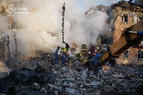 Significant Russian Attack in Kyiv - Ukraine