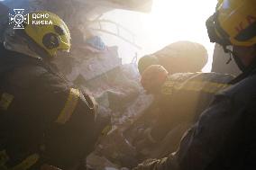 Significant Russian Attack in Kyiv - Ukraine