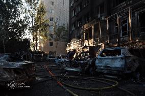Significant Russian Attack in Kyiv - Ukraine