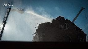 Significant Russian Attack in Kyiv - Ukraine