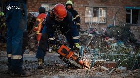 Significant Russian Attack in Kyiv - Ukraine