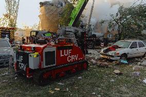 Significant Russian Attack in Kyiv - Ukraine