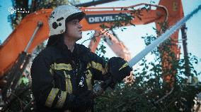 Significant Russian Attack in Kyiv - Ukraine