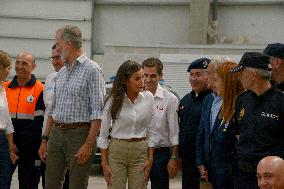 Royals Visit Fire-Affected Areas In Ourense