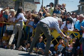 Royals Visit Fire-Affected Areas In Ourense