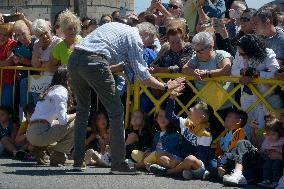 Royals Visit Fire-Affected Areas In Ourense
