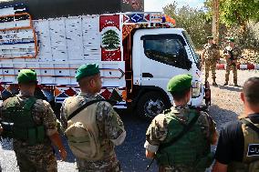 Surrender of Weapons from Palestinian Camps to The Lebanese Army - Tyre