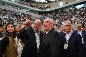 French PM Francois Bayrou at the REF 2025 in Paris FA