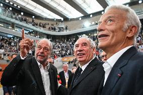 French PM Francois Bayrou at the REF 2025 in Paris FA