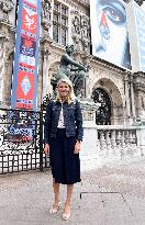 Marie Barsacq Marks First Anniversary At City Hall - Paris
