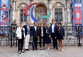 Marie Barsacq Marks First Anniversary At City Hall - Paris