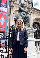 Marie Barsacq Marks First Anniversary At City Hall - Paris