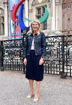 Marie Barsacq Marks First Anniversary At City Hall - Paris