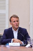 25th Franco-German Ministerial Council - Fort de Bregancon