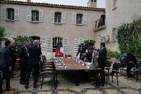 25th Franco-German Ministerial Council - Fort de Bregancon