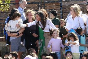 Spanish Royals Galicia  wildfires