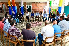 Spanish Royals Galicia  wildfires