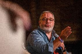 French left-wing Parti Socialiste (PS) Campus - Blois