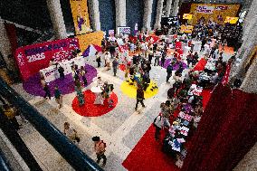 French left-wing Parti Socialiste (PS) Campus - Blois