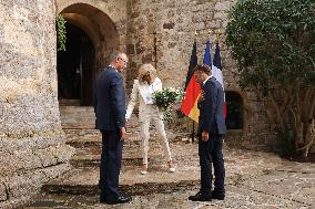 Chancellor Merz And French President Macron Press Statement - Bormes-Les-Mimosa