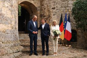 Chancellor Merz And French President Macron Press Statement - Bormes-Les-Mimosa