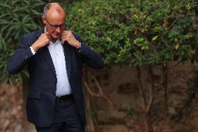 Chancellor Merz And French President Macron Press Statement - Bormes-Les-Mimosa